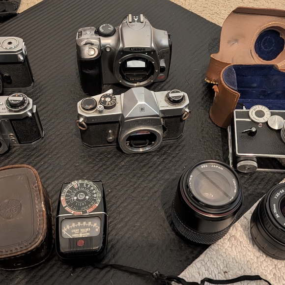 Canon Other - Canon Black and Silver Camera Set